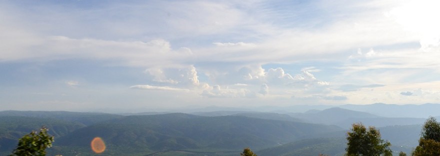 a photo of the rwandan landscape