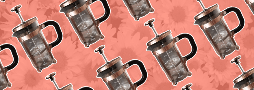 french press banner